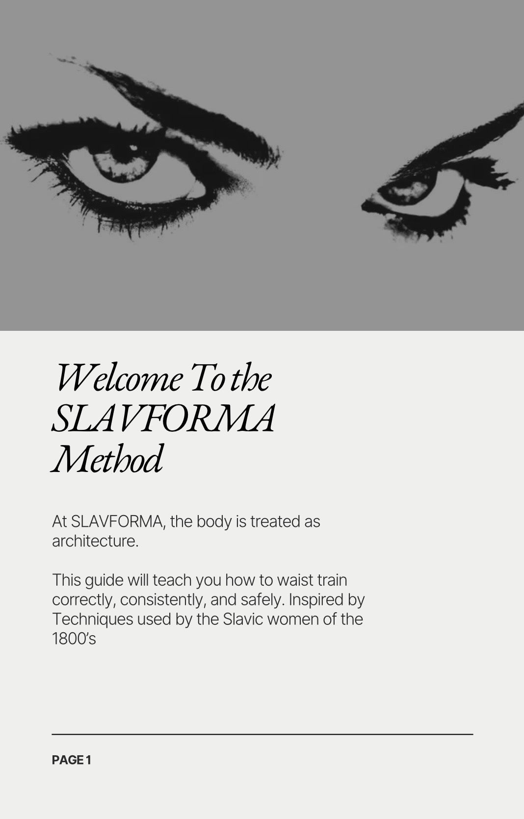 THE ESSENTIAL WAIST TRAINING GUIDE † | E-BOOK