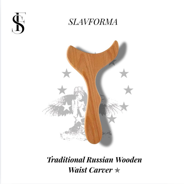 TRADITIONAL RUSSIAN WOODEN WAIST CARVER †