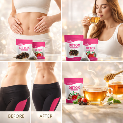 FLAT TUMMY DEBLOAT GREEN TEA (DETOX TEA)