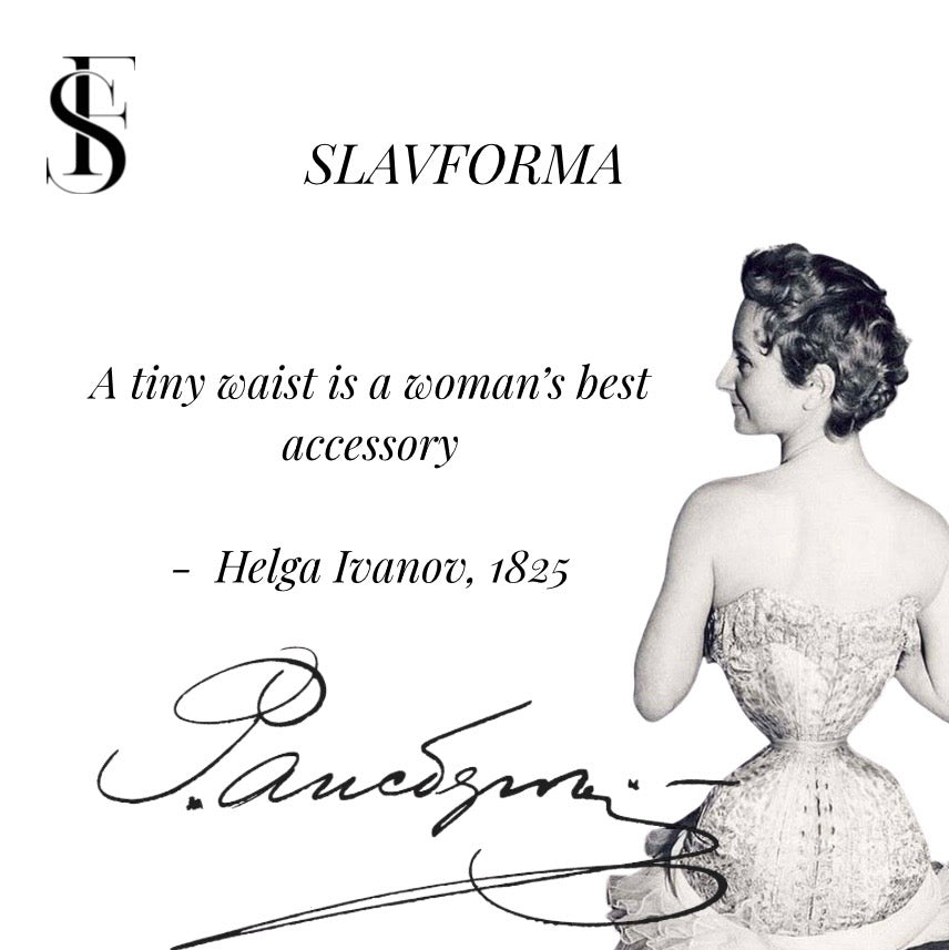 Traditional Russian 25 steel bone waist molder