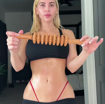 TRADITIONAL RUSSIAN WOODEN WAIST ROLLER †